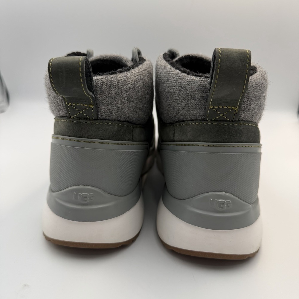 UGG Olivert Norse Gray Waterproof Leather Hiker Snow Boots Shoes Men's Size 7.5 - Picture 9 of 11